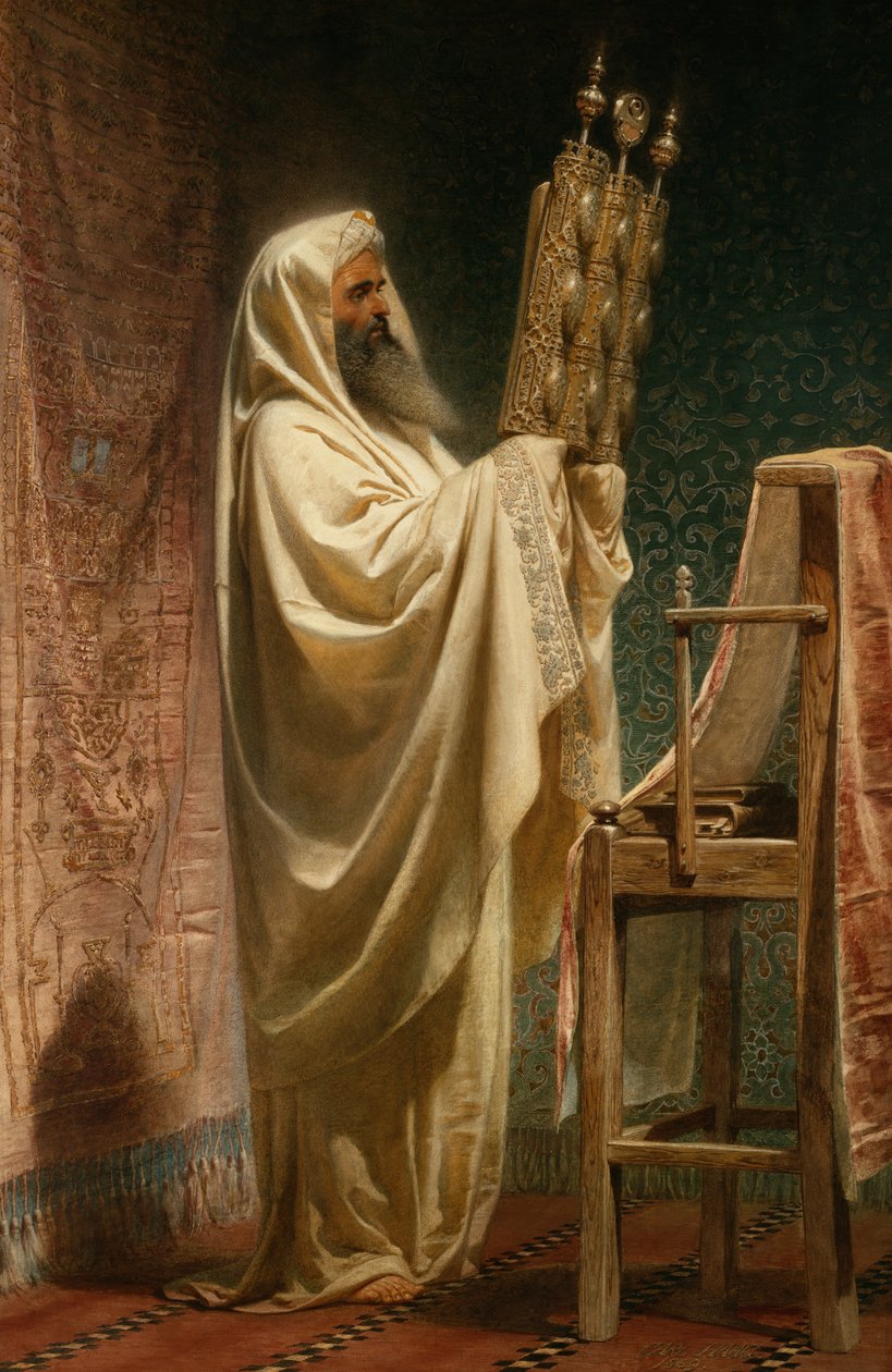 Kaheen Amran, 1869 (wc paperilla) tekijältä Carl Haag