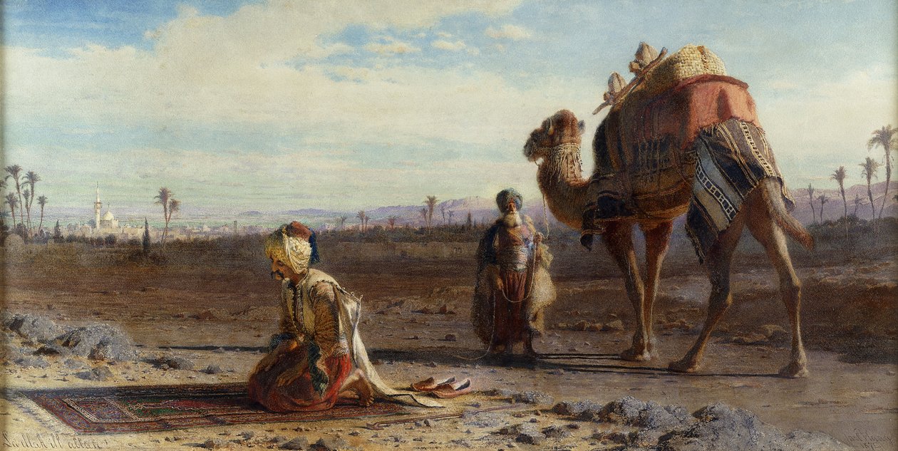 Ei ole muuta jumalaa kuin Jumala, 1875 tekijältä Carl Haag