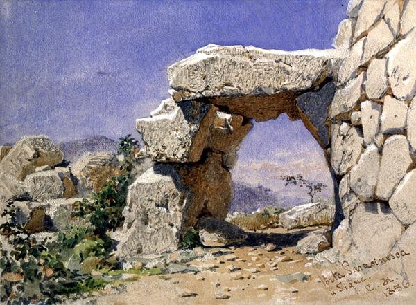 "Porta Saracinesa a Signe" tekijältä Carl Haag