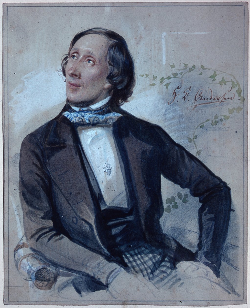 Hans Christian Andersen, 1845 tekijältä Carl Hartmann