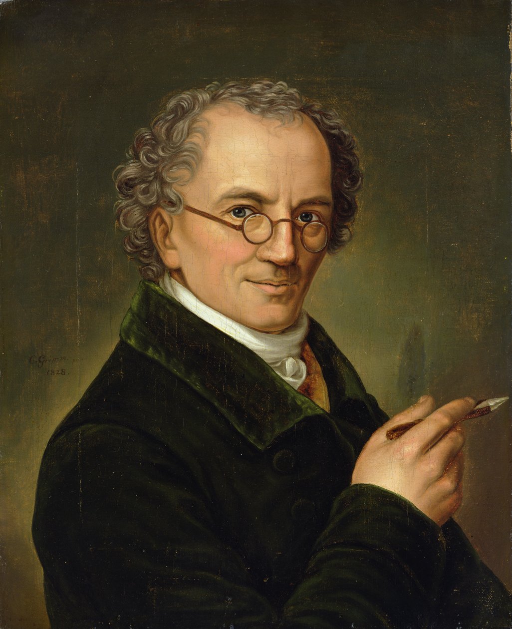 Taiteilija Friedrich Carl Groger (1766-1838) 1828 tekijältä Carl Heinrich Adolph Grimm