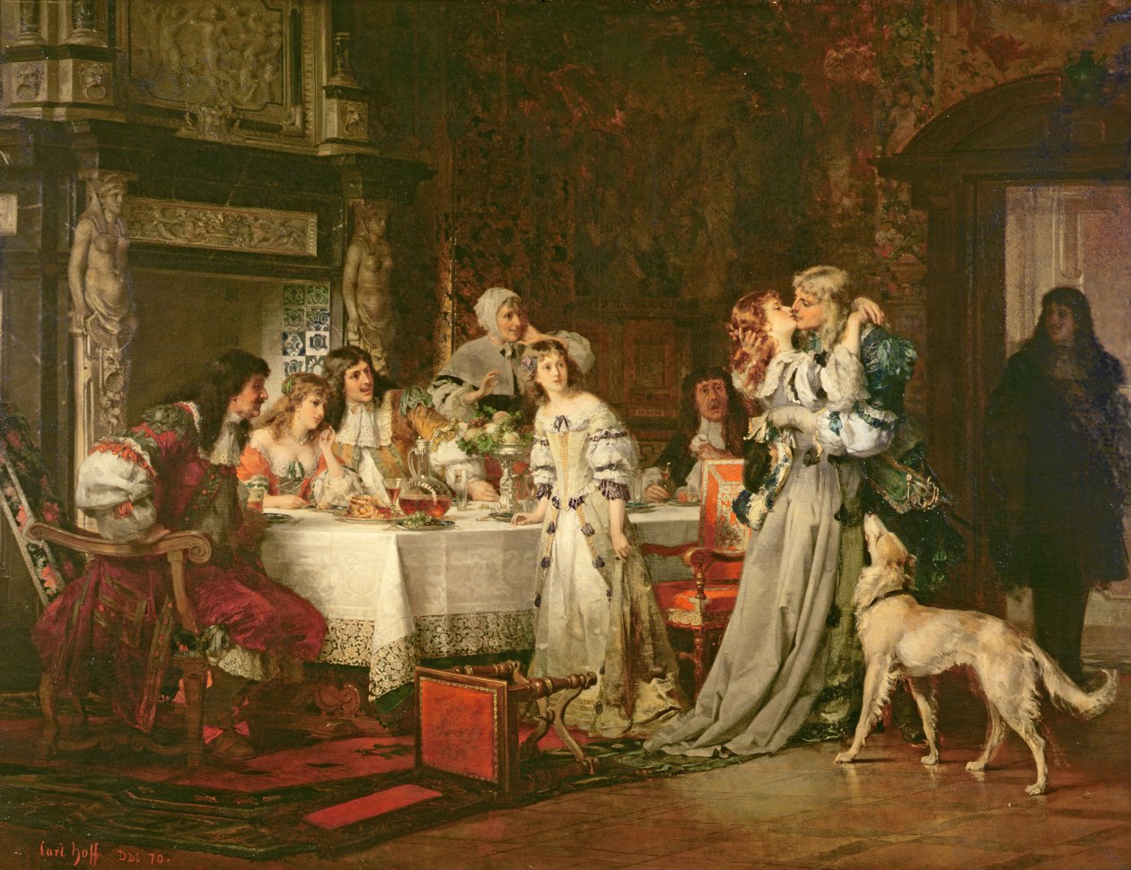 Paluu, 1870 tekijältä Carl Heinrich Hoff