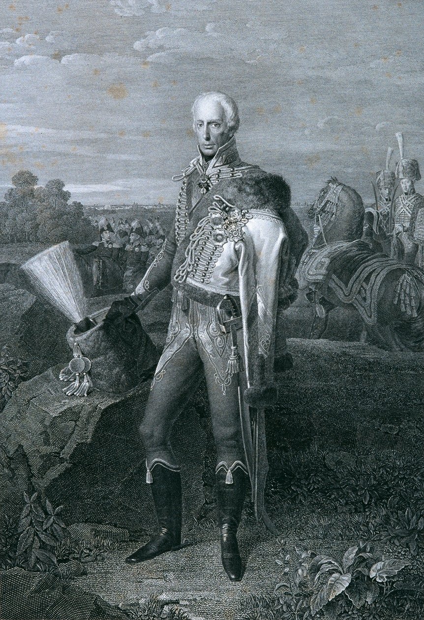 Itävallan keisari Franz I tekijältä Carl Heinrich Rahl