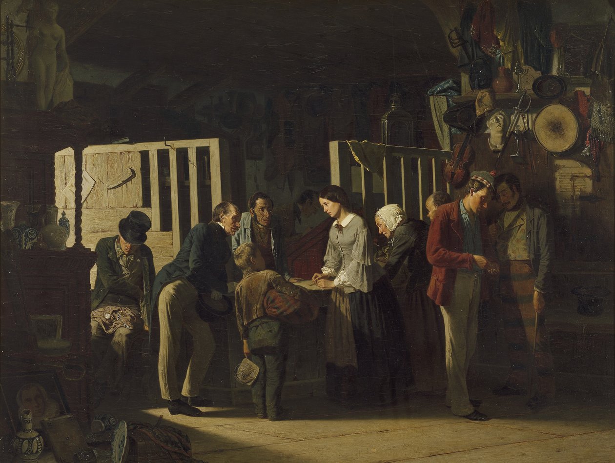 Panttilainaus II, 1859 tekijältä Carl Hendrik d Unker