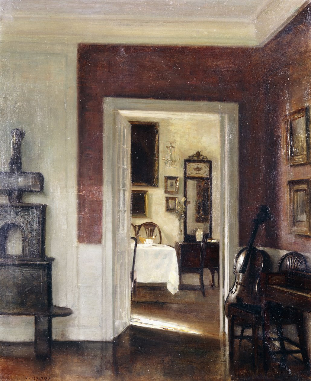 Sisustus sellon kanssa tekijältä Carl Holsoe