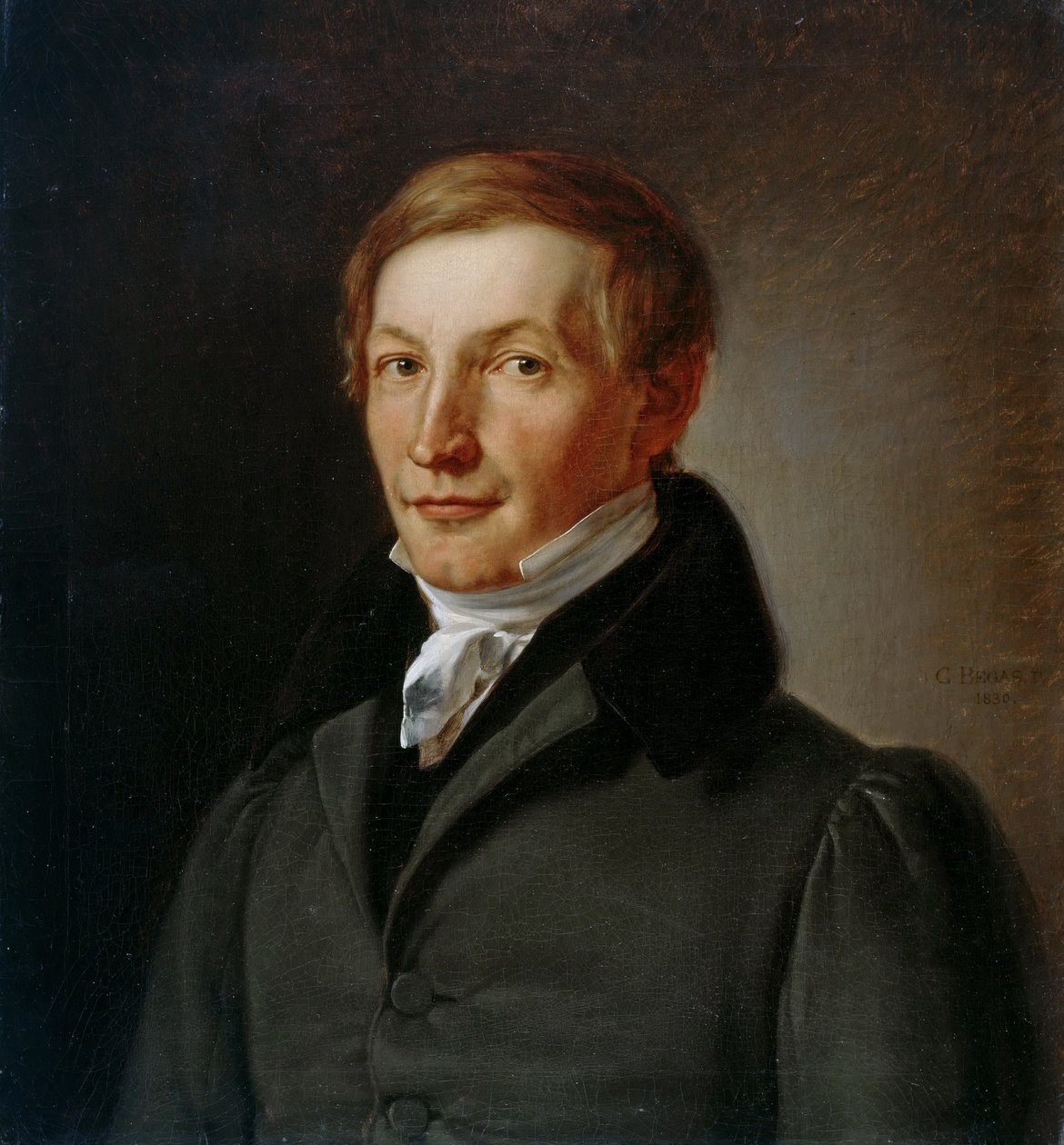 Bildnis des Gartenbaudirektors Peter Joseph Lenné tekijältä Carl Joseph Begas