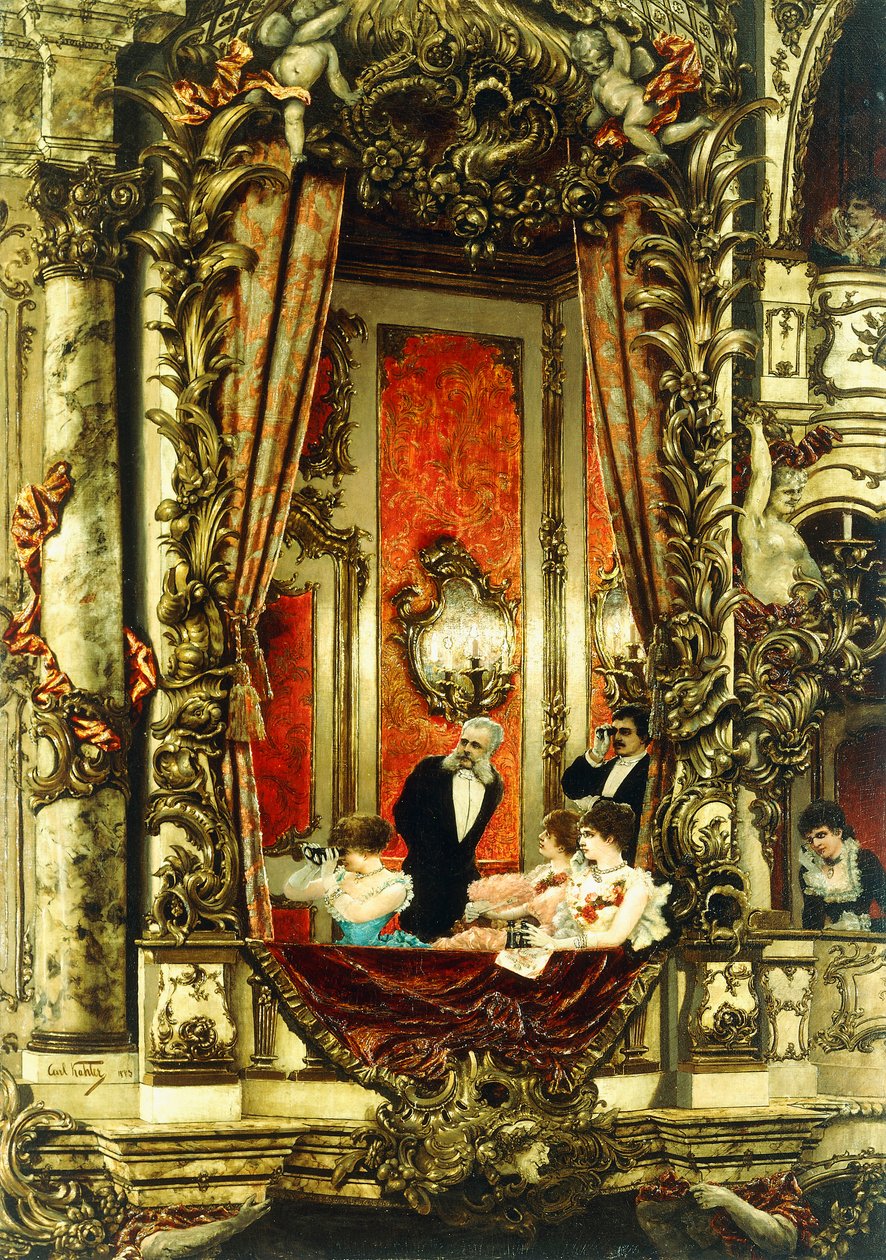 Franz Josef Oopperassa, 1883 tekijältä Carl Kahler