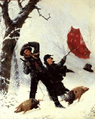 Punainen sateenvarjo tekijältä Carl Kronberger