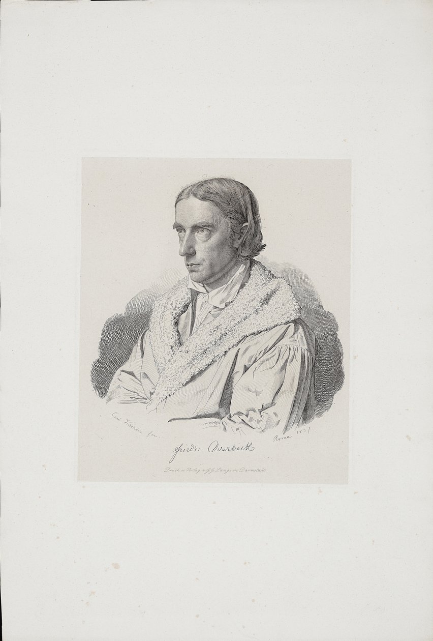 Johann Friedrich Overbeck 1789-1869, 1837 tekijältä Carl Küchler