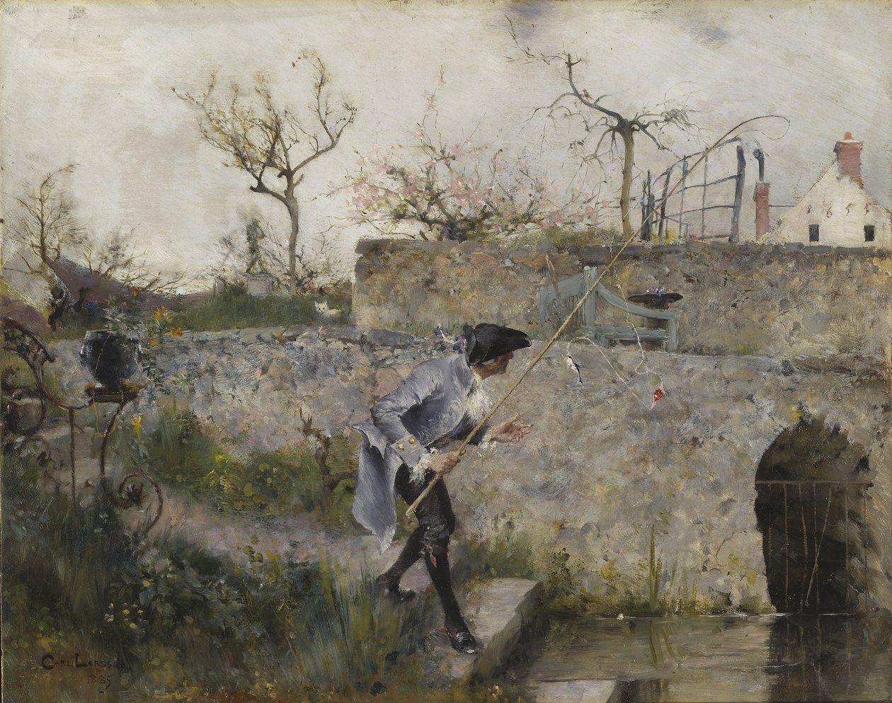 Purema, 1885 tekijältä Carl Larsson