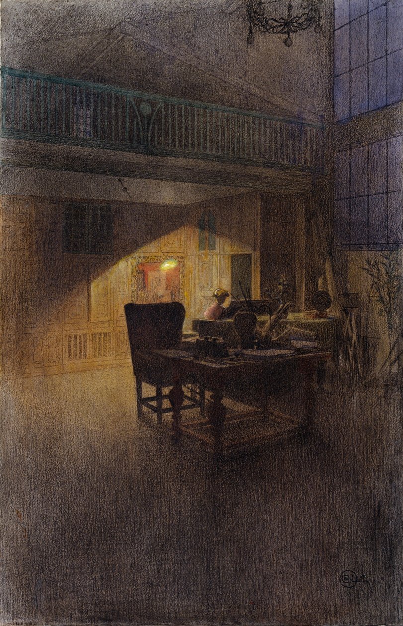 Pianon luona tekijältä Carl Larsson