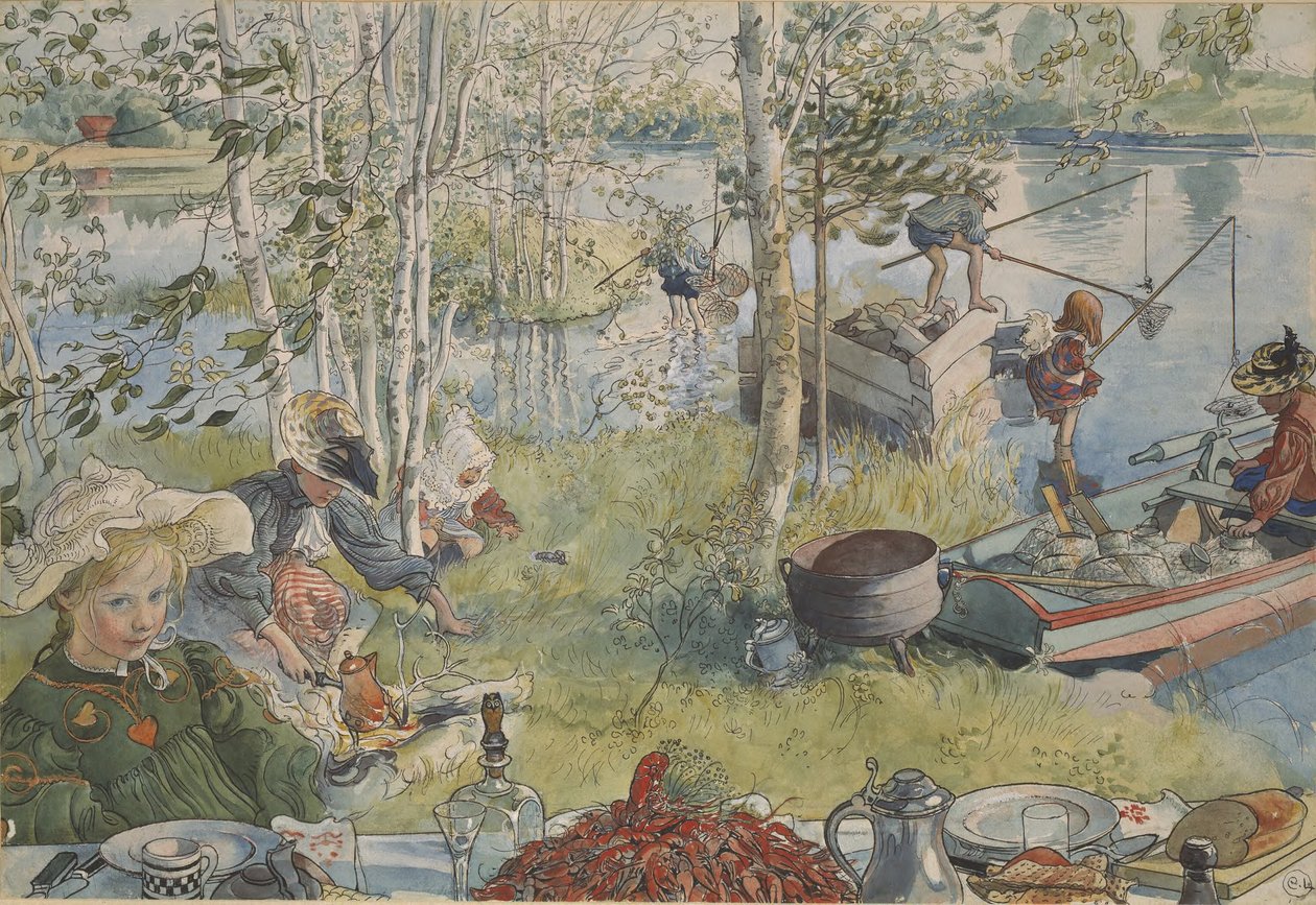 Ravustus tekijältä Carl Larsson