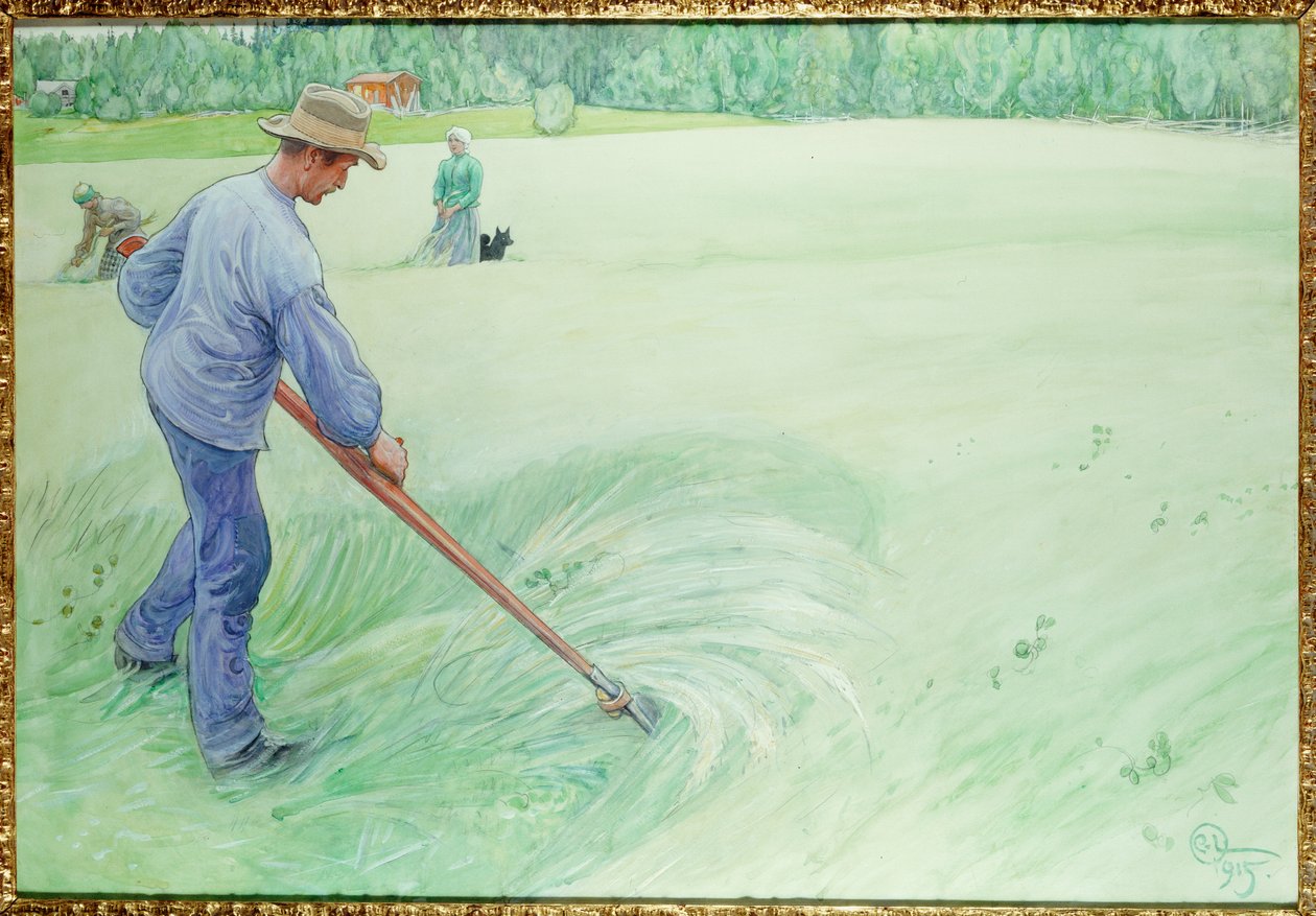 Harvesterit, 1915 tekijältä Carl Larsson