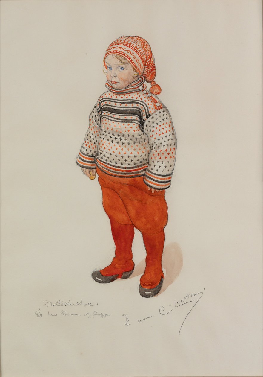 Matts Larsson tekijältä Carl Larsson