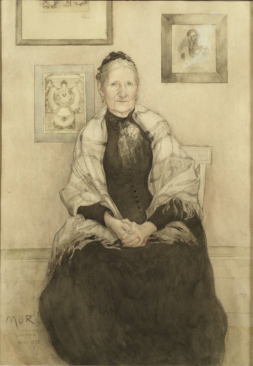 Äiti tekijältä Carl Larsson