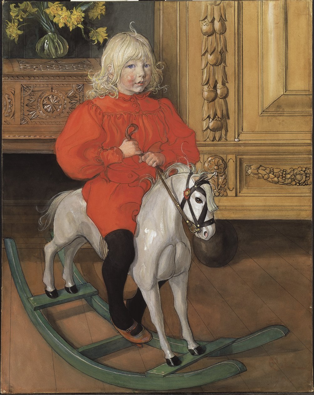 Murre, 1900 (wc paperille) tekijältä Carl Larsson