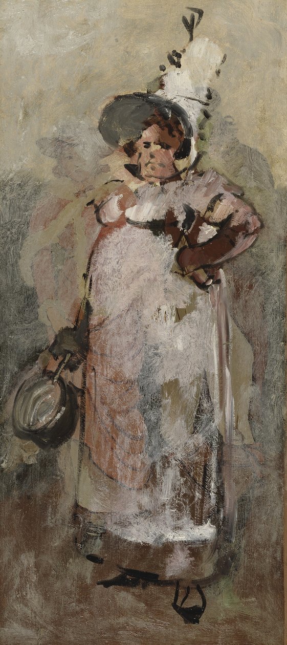 Edesmennyt vaimoni, 1884 (maalaus) tekijältä Carl Larsson