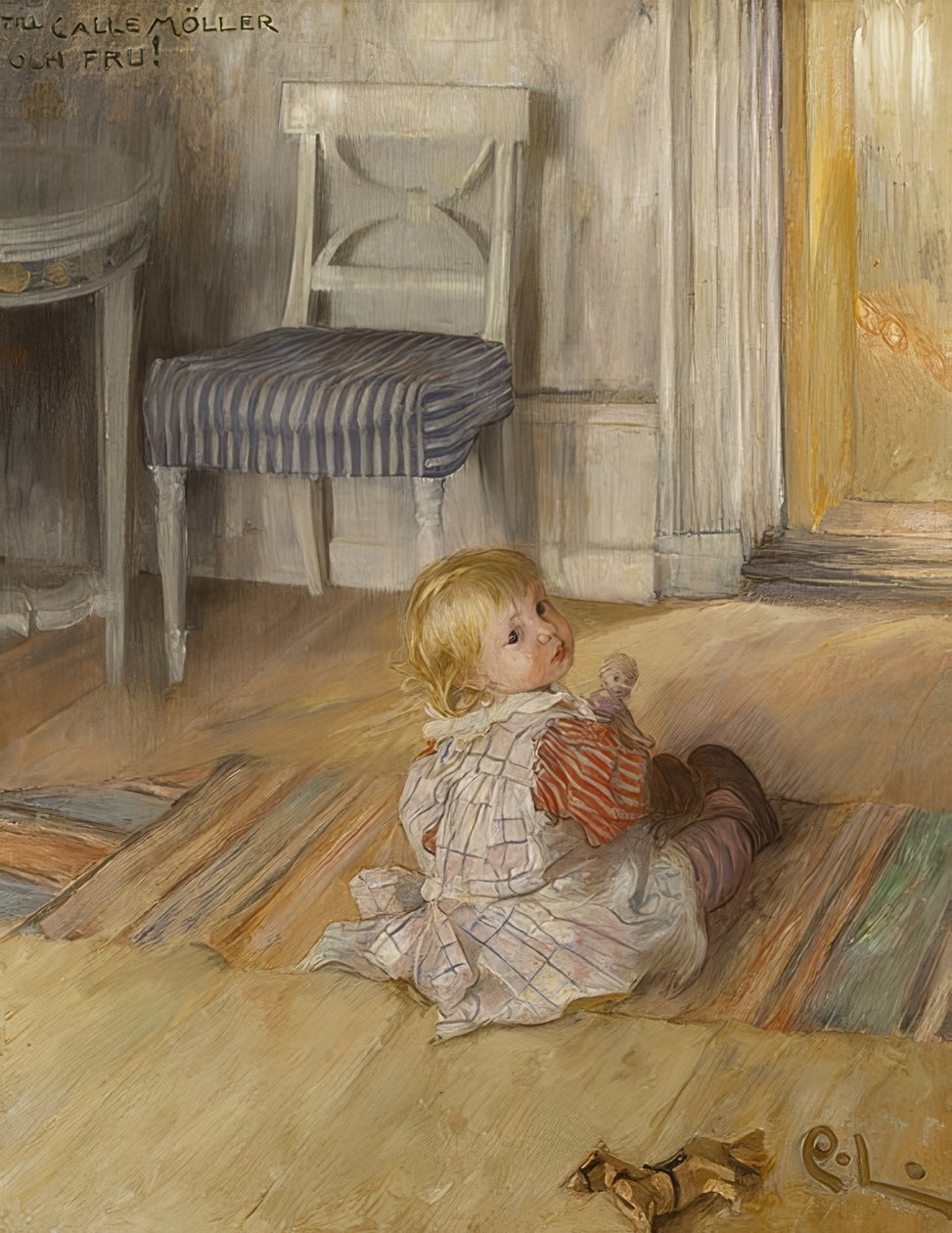 Pontus. 1890 tekijältä Carl Larsson