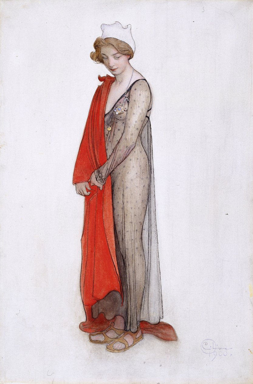 Punainen ja musta tekijältä Carl Larsson