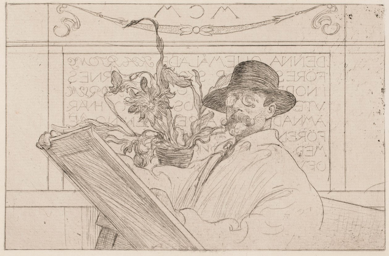 Omakuva tekijältä Carl Larsson