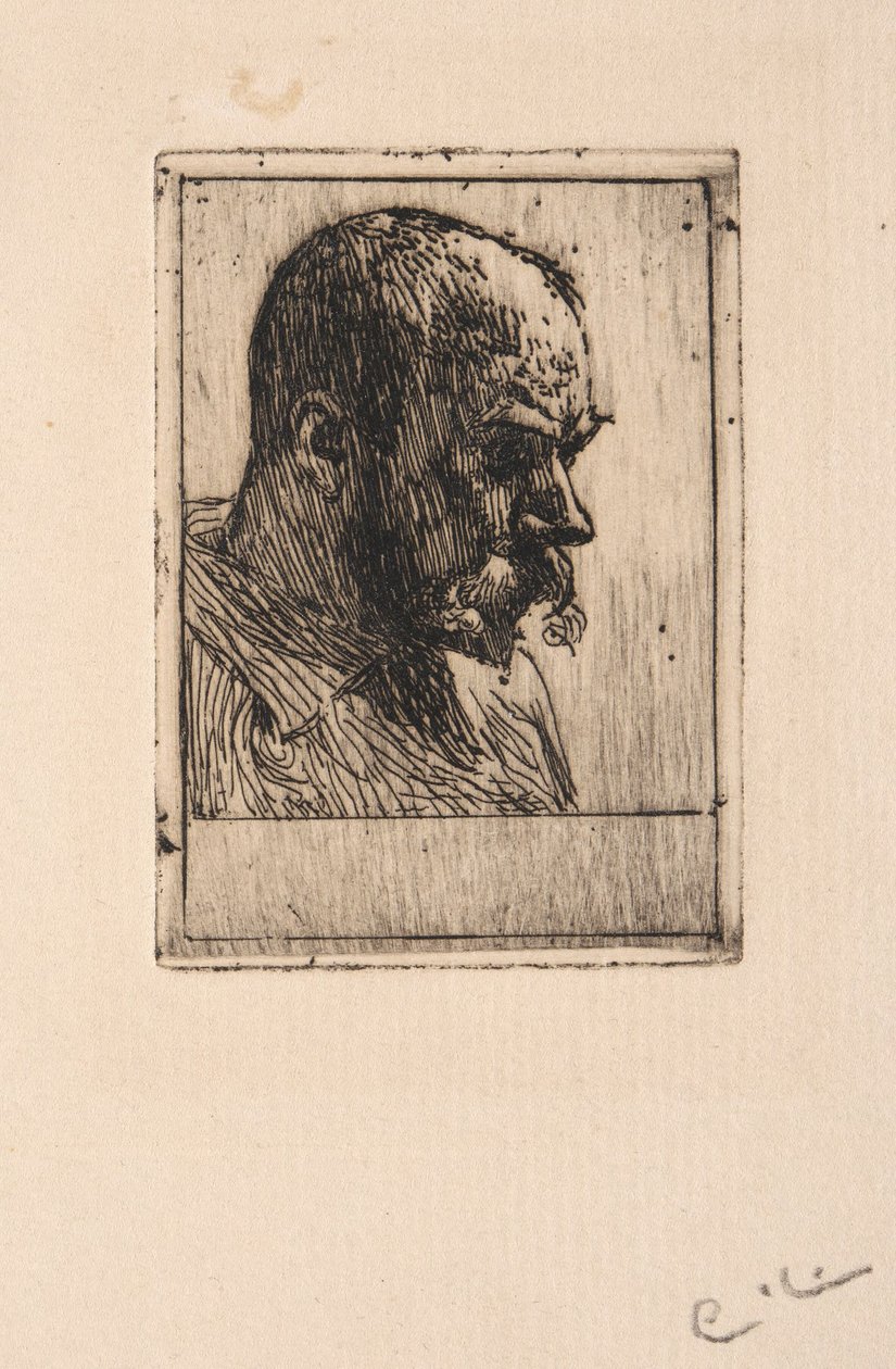 Omakuva maalaritakissa tekijältä Carl Larsson
