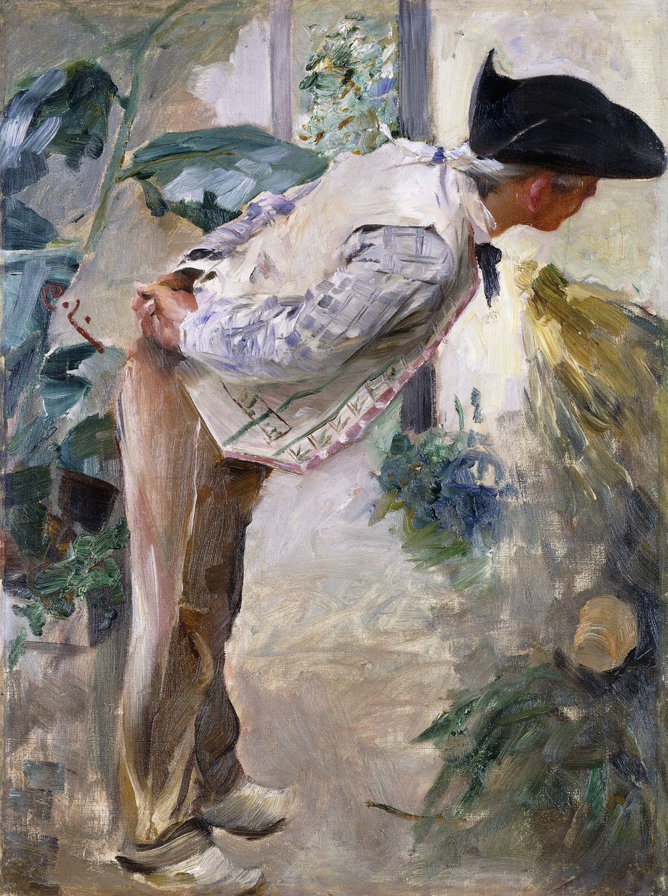 Puutarhuri; Tradgardsmastaren, 1883 tekijältä Carl Larsson