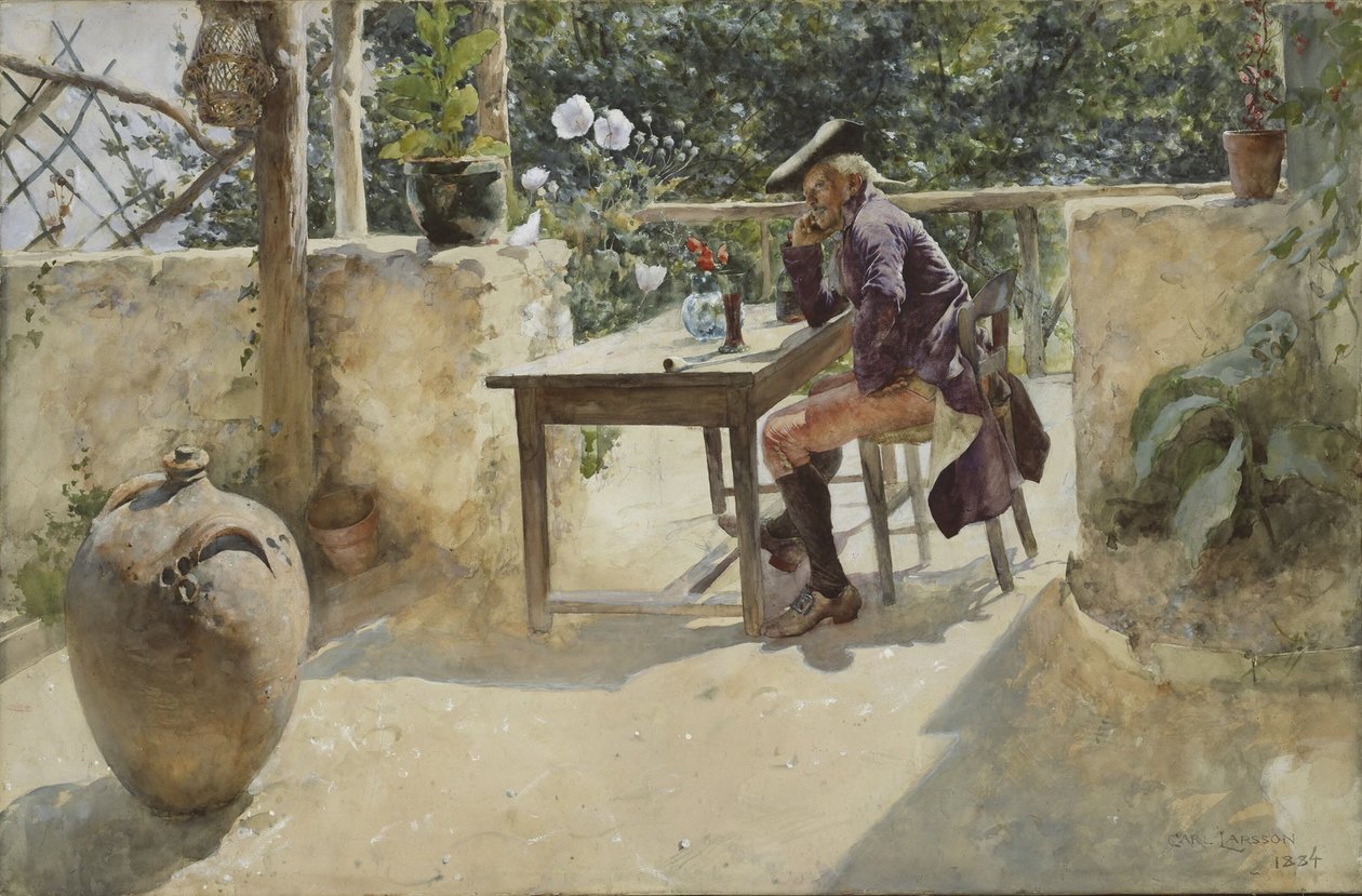Viiniköynnös tekijältä Carl Larsson