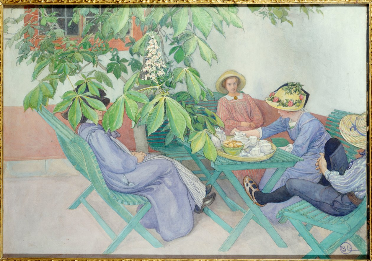 Kastanjapuun alla, 1912 tekijältä Carl Larsson