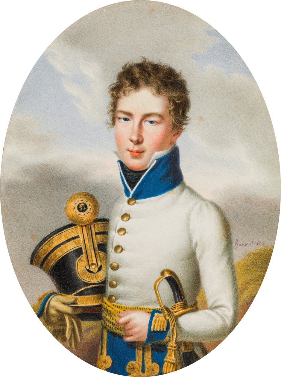 Leutnant des k.k. ungarischen Infanterie-Regiment Feldmarschallleutnant Nikolaus Fürst Esterhazy tekijältä Carl Ludwig Hummel de Bourdon