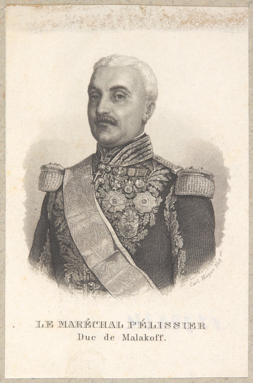 Jean-Jacques Aimable Pélissier, marsalkka tekijältä Carl Mayer