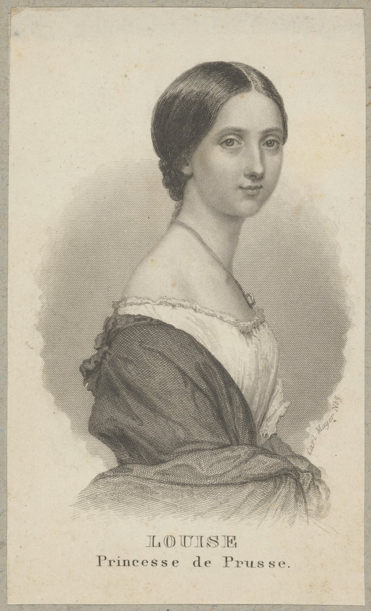 Preussin Luise (myös: Mecklenburg-Strelitzin Luise, koko nimeltään Luise Auguste Wilhelmine Amalie Mecklenburg-Strelitz, 1776 Hannover - 1810 Hohenzieritz) - Mecklenburg-Strelitzin prinsessa, Preussin kuningatar kuningas Fredrik Vilhelm III:n puolisona tekijältä Carl Mayer
