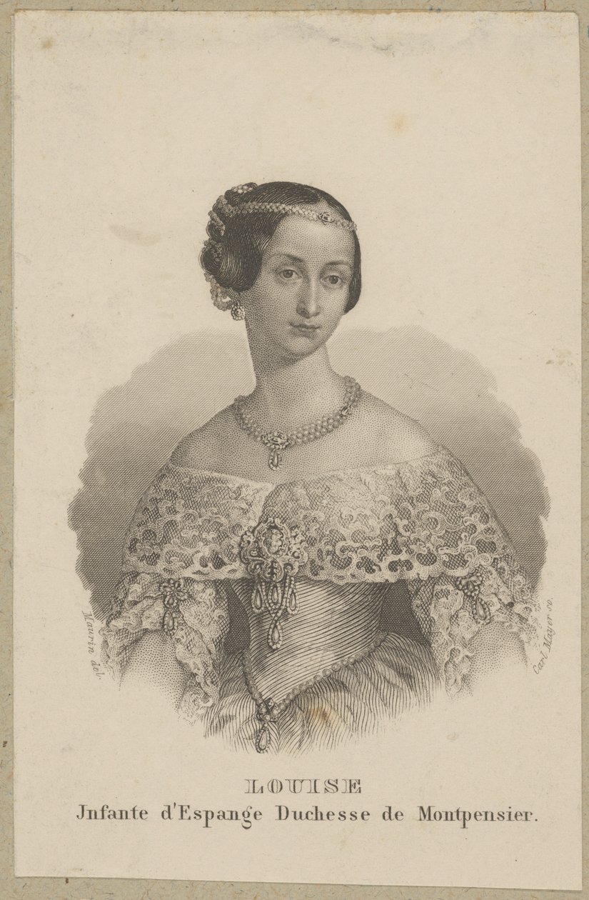 Maria Luisa Fernanda Espanjalainen (oikealta nimeltään María Luísa Fernanda de Borbón, 1832 Madrid - 1897 Sevilla) - Espanjan infanta ja Montpensier