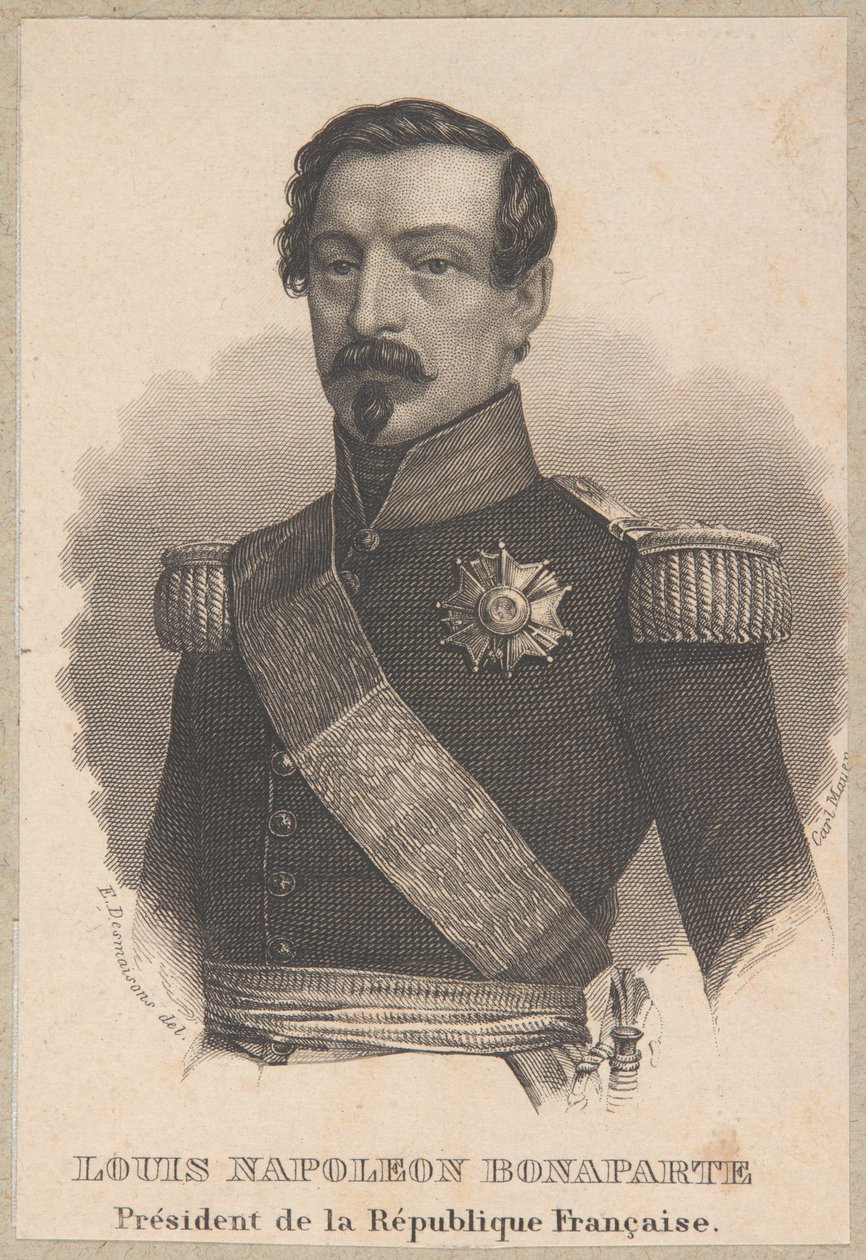 Napoleon III Ranskan presidenttinä tekijältä Carl Mayer