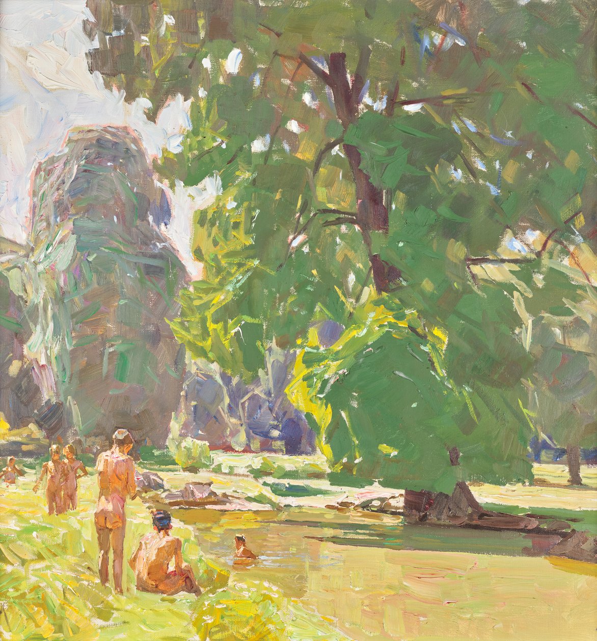 Wieniläisestä Prater II:sta tekijältä Carl Moll