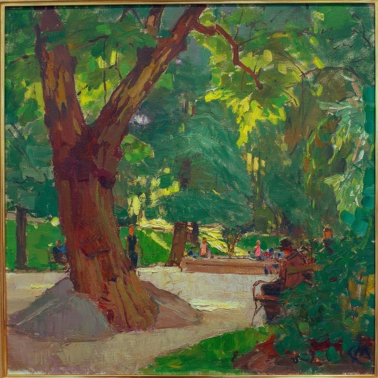 Heiligenstädter Park (Beethoven Park) tekijältä Carl Moll