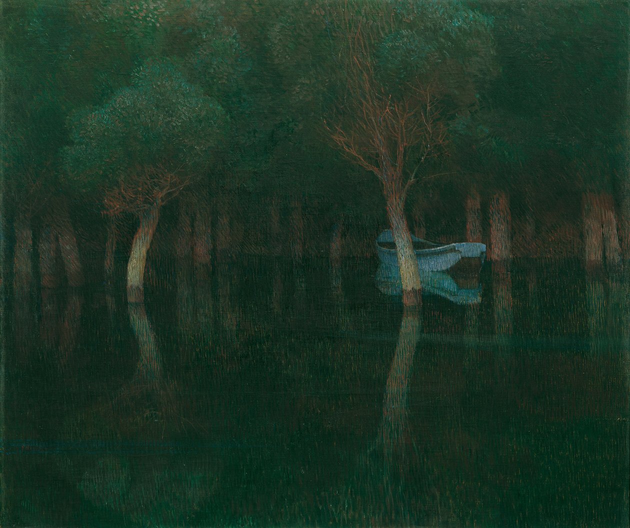 Hämärä, 1900. tekijältä Carl Moll