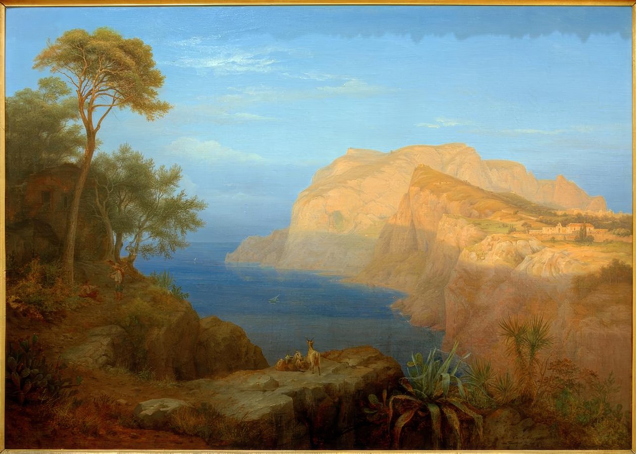 Capri auringonnousun aikaan tekijältä Carl Morgenstern