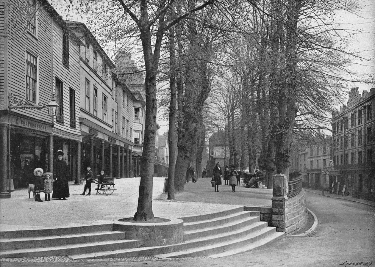 Pantiles, Tunbridge Wells, c1896 tekijältä Carl Norman