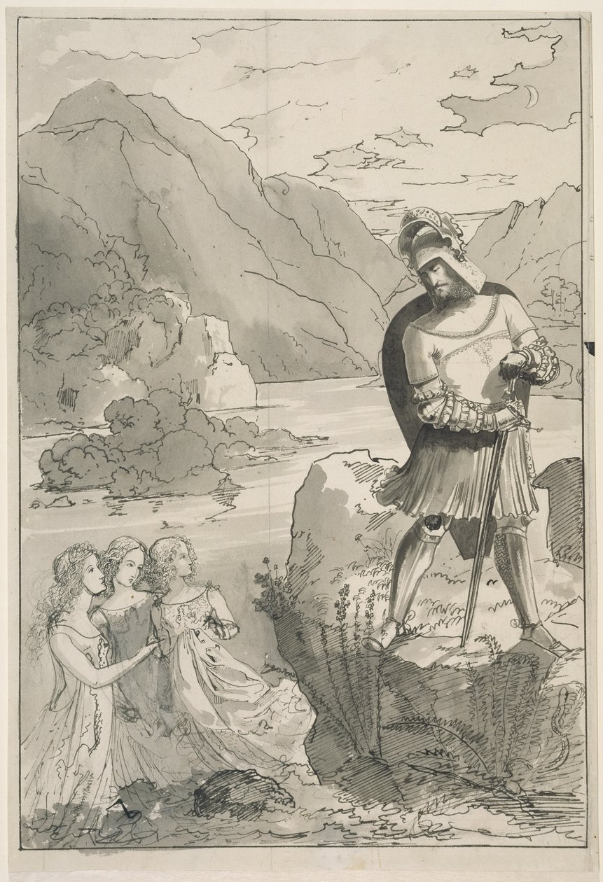 Donaunixen-ryhmä kertoo Hagenille tulevaisuudesta tekijältä Carl Philipp Fohr