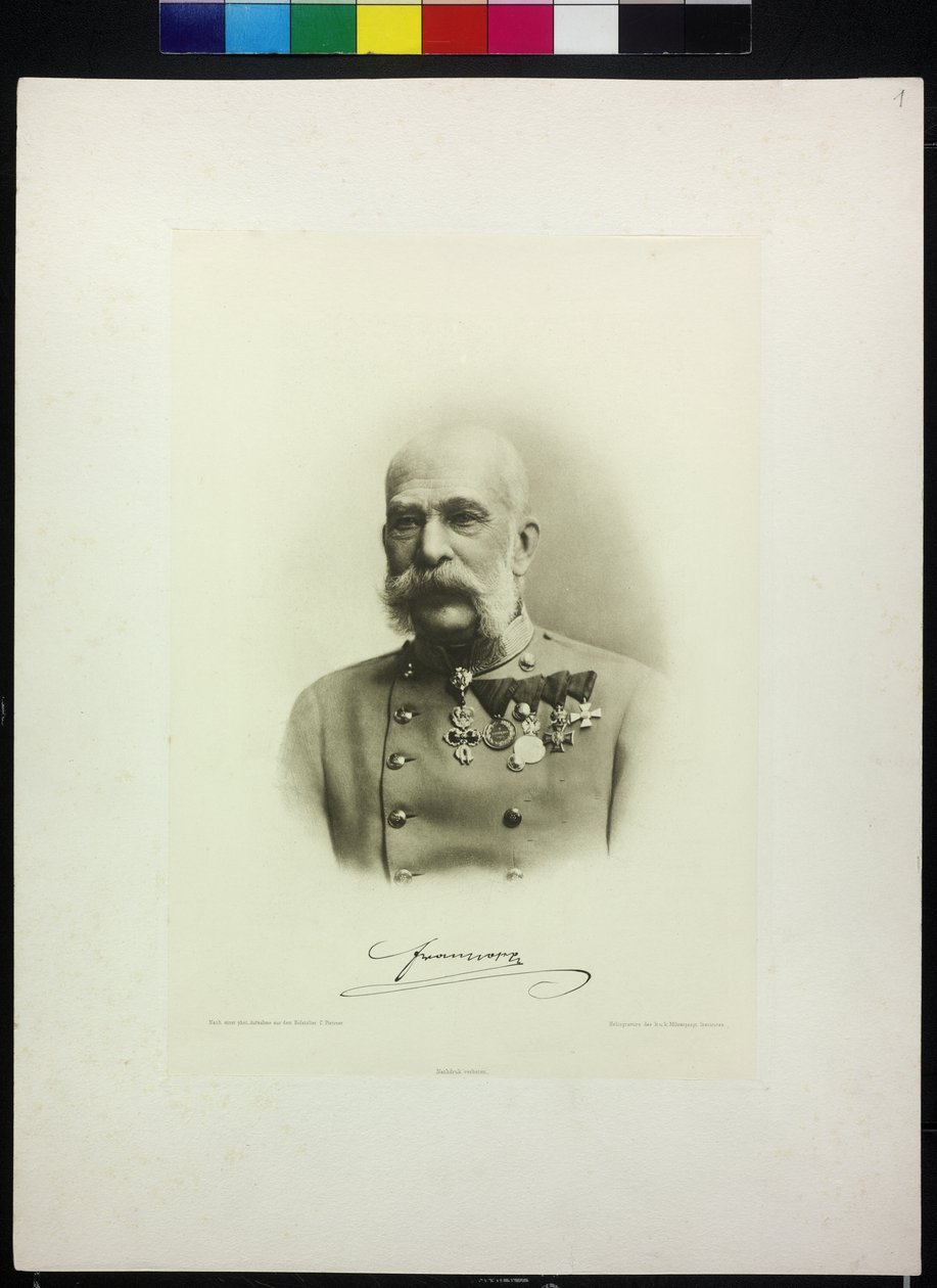 Itävallan keisari Franz Joseph I tekijältä Carl Pietzner