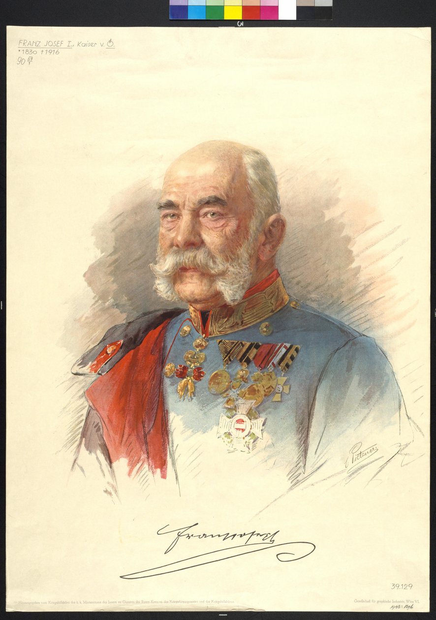 Itävallan keisari Franz Joseph I tekijältä Carl Pietzner