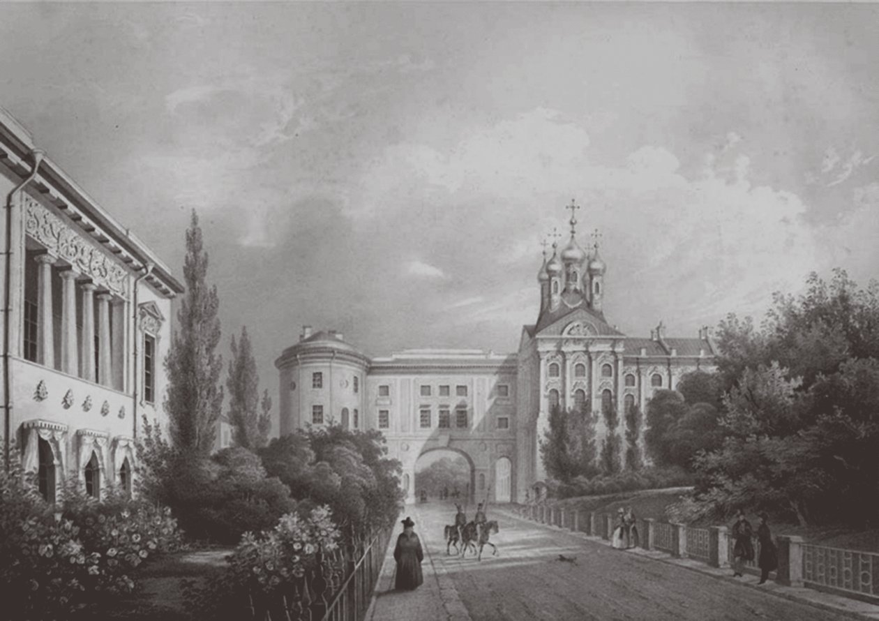 Keisarillinen lyseo Tsarskoje Selossa, 1850-luku tekijältä Carl Schulz
