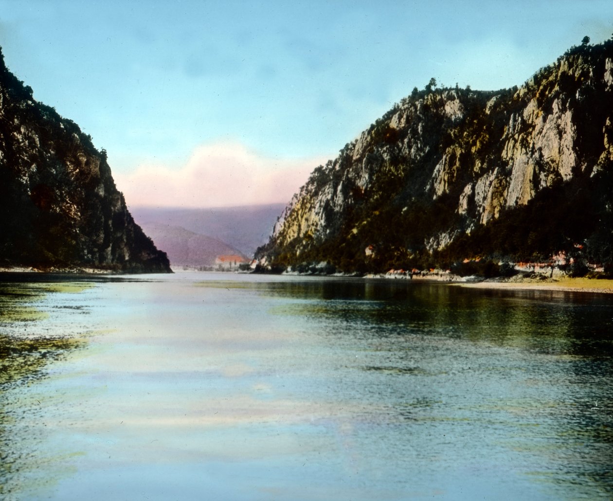 Romania, Rautaportit, Tonavan rotko, kuvan päivämäärä: noin 1920. Carl Simonin arkisto tekijältä Carl Simon