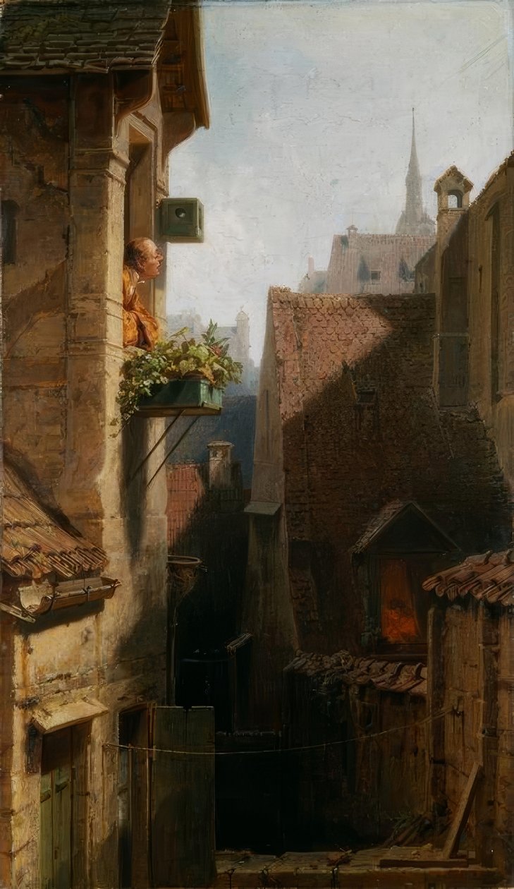 hypokondria tekijältä Carl Spitzweg