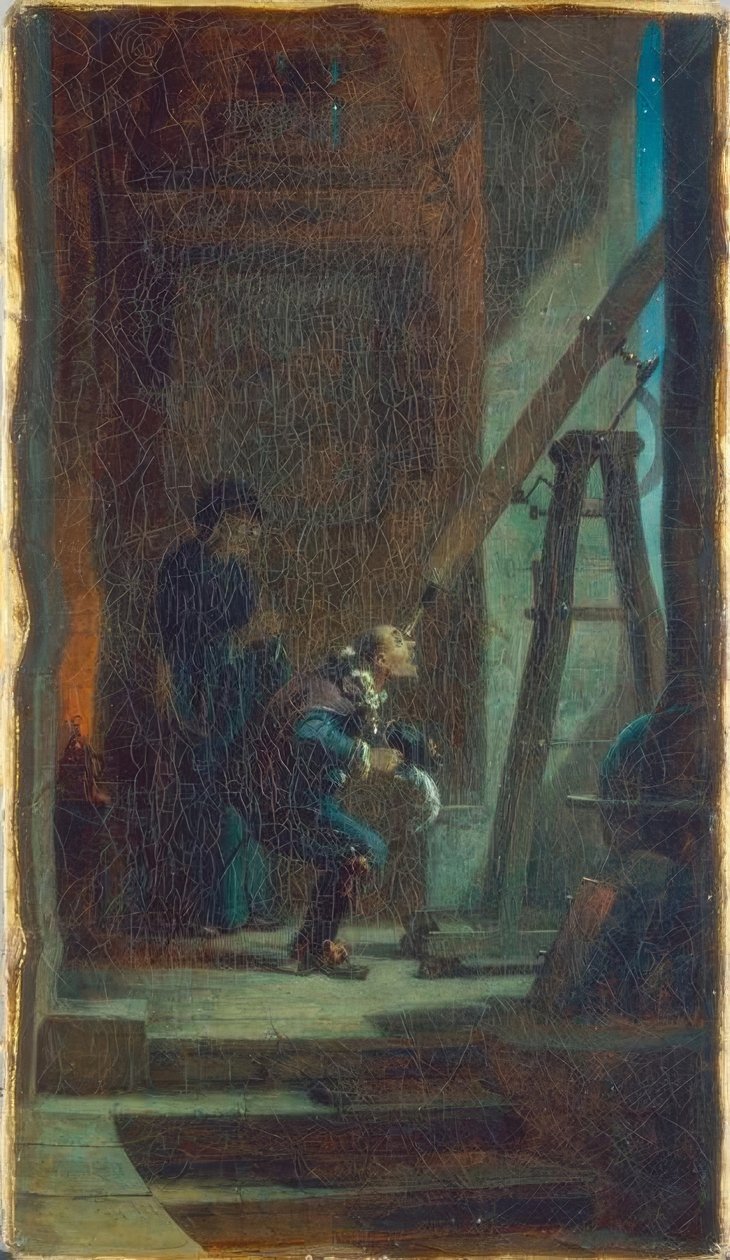 Der Sterndeuter tekijältä Carl Spitzweg