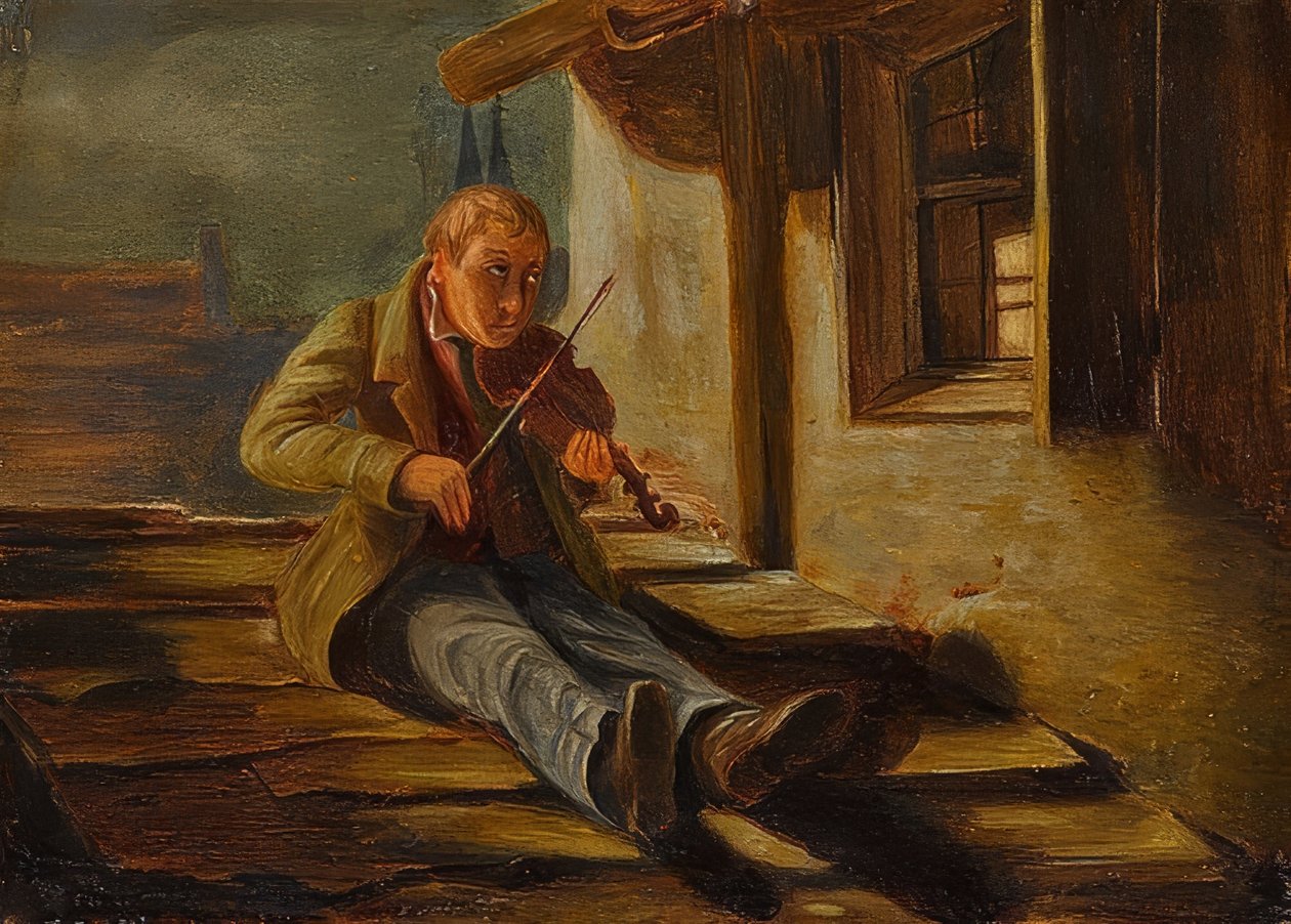 Sarviviulisti tekijältä Carl Spitzweg