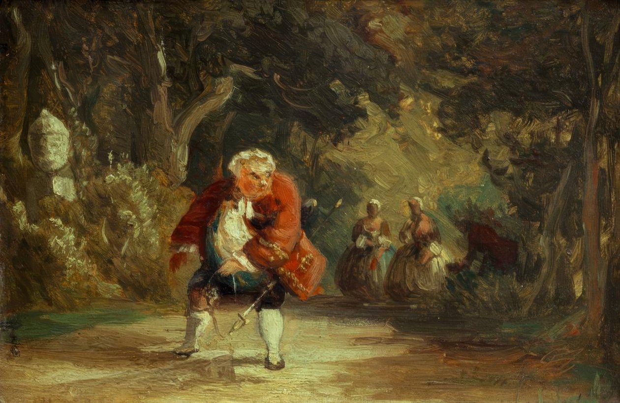 Der verhinderte Kavalier tekijältä Carl Spitzweg
