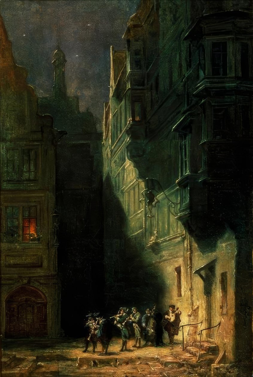 Serenadi tekijältä Carl Spitzweg