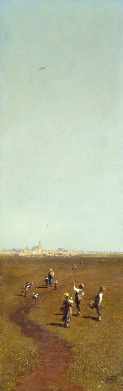 Drachensteigen tekijältä Carl Spitzweg