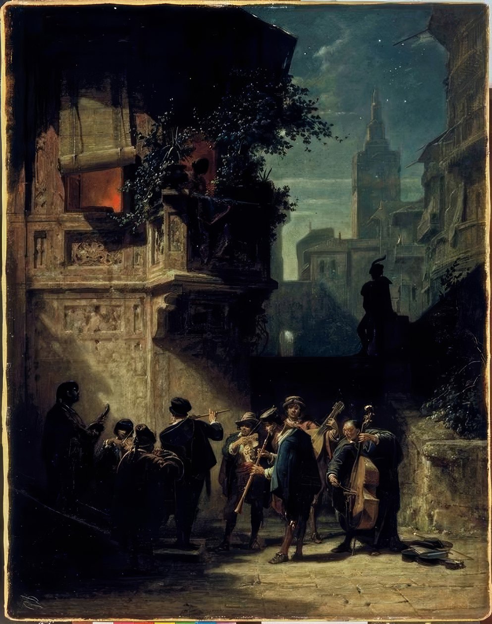 Espanjalaiset Ständchen tekijältä Carl Spitzweg